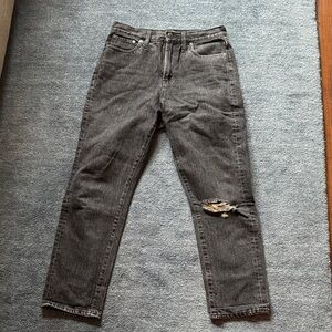 Madewell Women’s Perfect Vintage Jean in Distressed Black